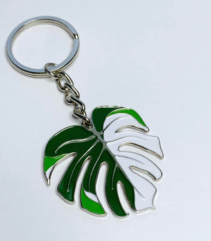 Luxe foliage key chains