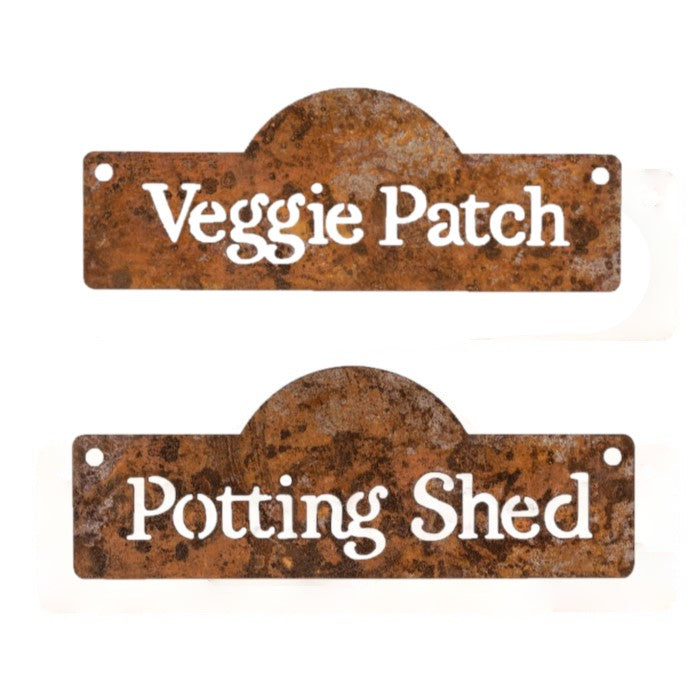 Potters Garden Signs