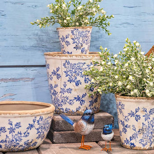 French fleur pots