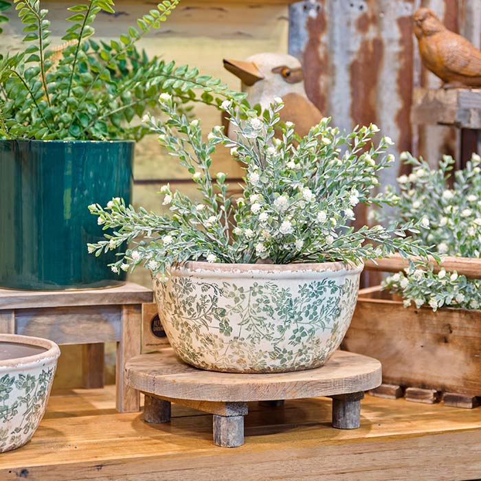 Country Charm Bowl Pots