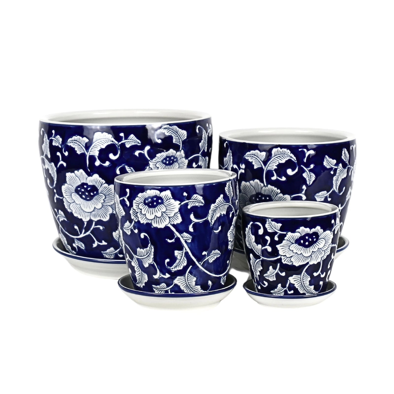 Kyoto Winter Blossom Pots