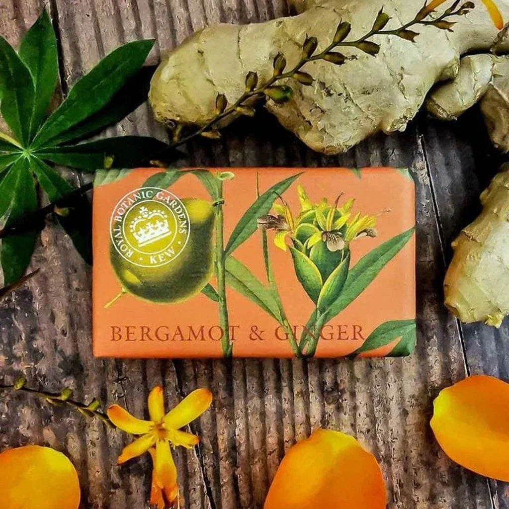 Kew Gradens Bergamot & Ginger Soap