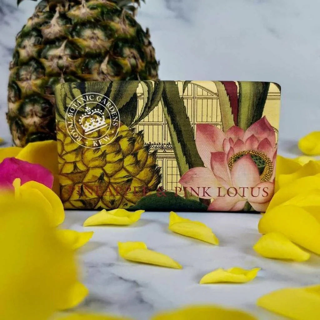 Kew Gardens Pineapple & Pink Lotus Soap Bar