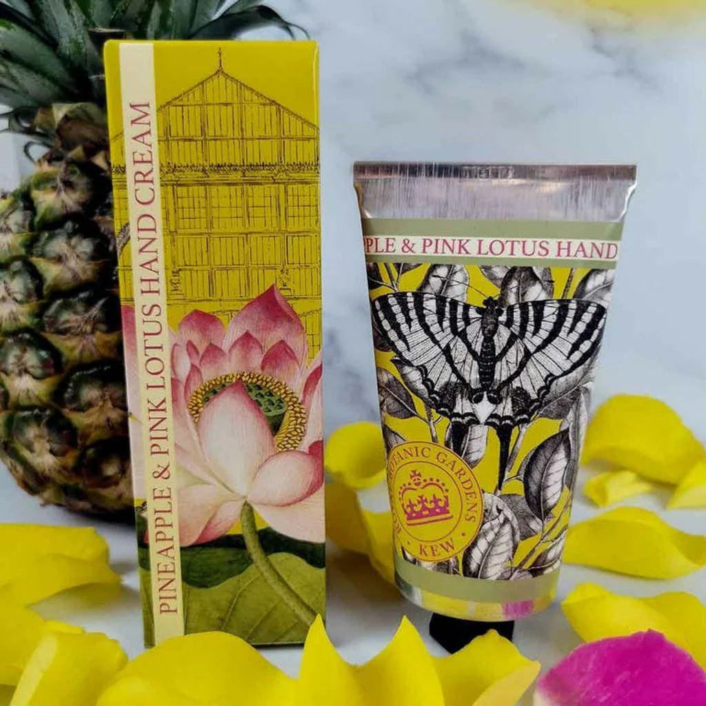 Kew Gardens Pineapple & Pink Lotus Hand Cream