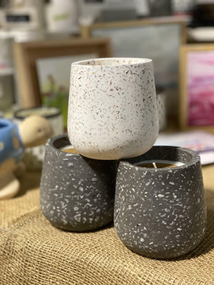 Terrazzo candles - That Plant Shop