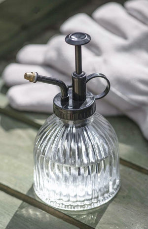 Glass mister bottle - Artisans Garden Nursery