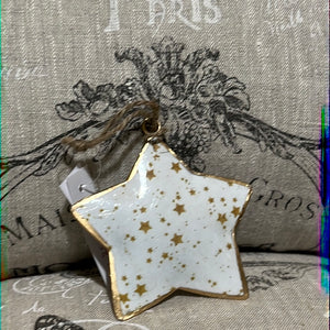 Starry Christmas hanging ornament -iron