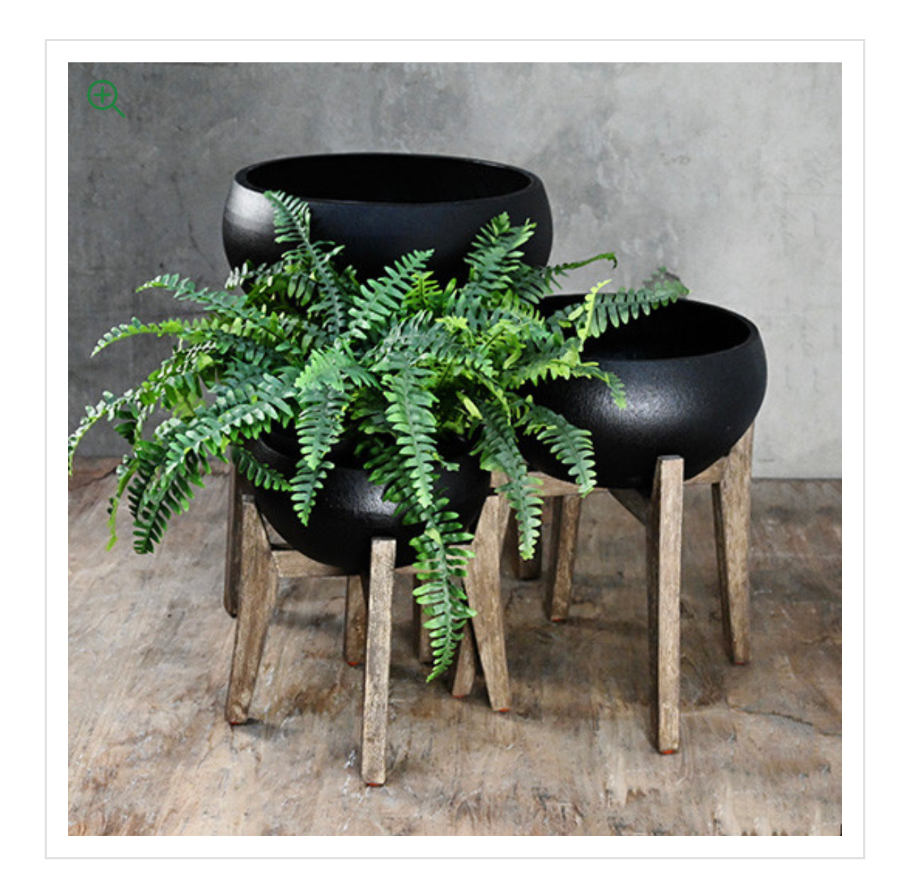 Monash bowl planter with stand