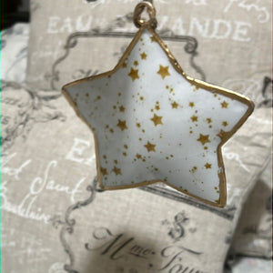 Starry Christmas hanging ornament -iron